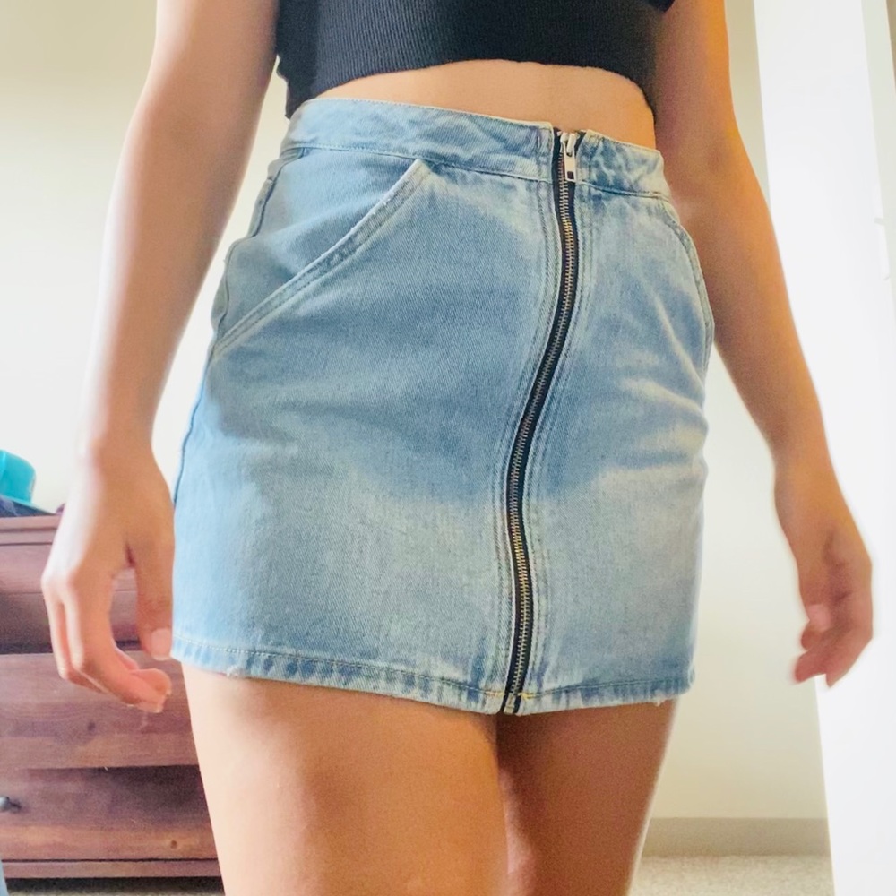 Kendall & Kylie limited edition denim  skirt